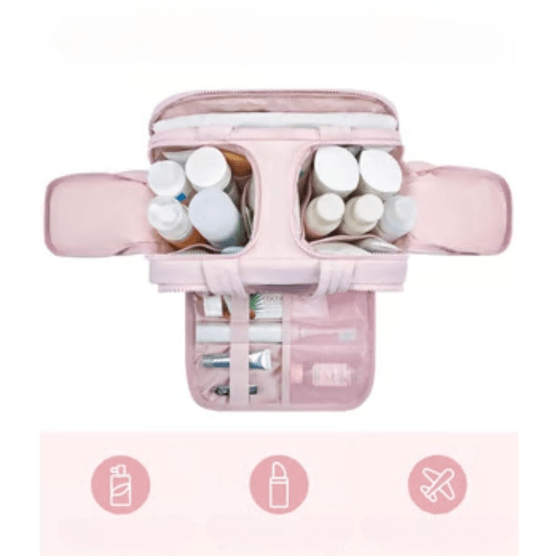 CarryOrganize – Compact Toiletry Bag with Smart Compartment Layout