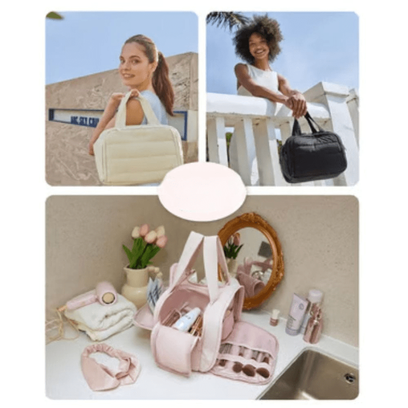 CarryOrganize – Compact Toiletry Bag with Smart Compartment Layout