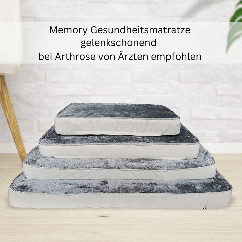 SNUGTAIL BED – Ergonomisches Memory Foam Hundekissen für gesunden Schlaf