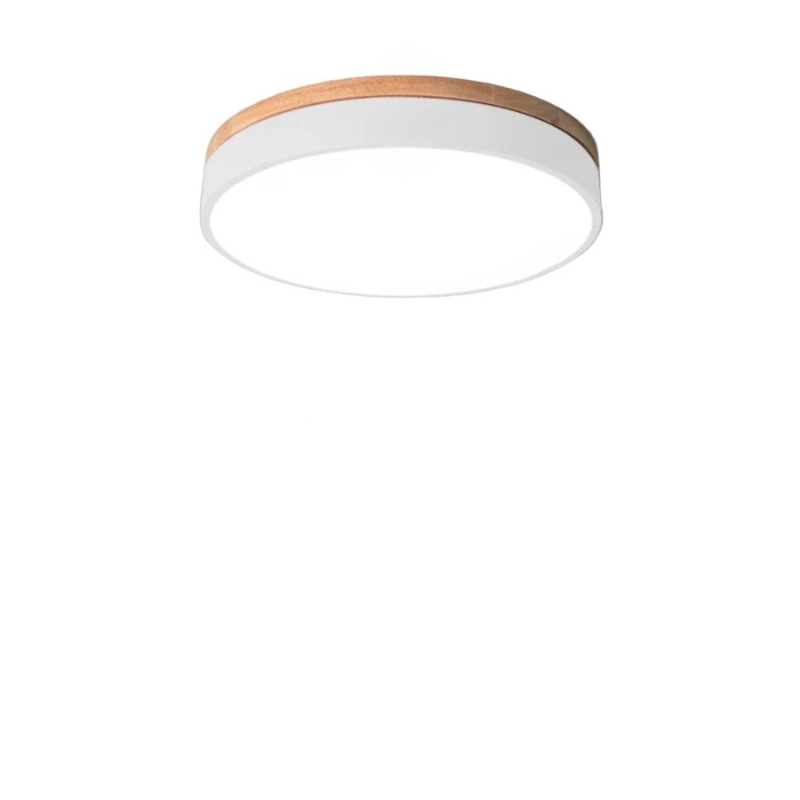 NORDLUMINA LIGHT – Lámpara de techo moderna de madera natural para cualquier habitación