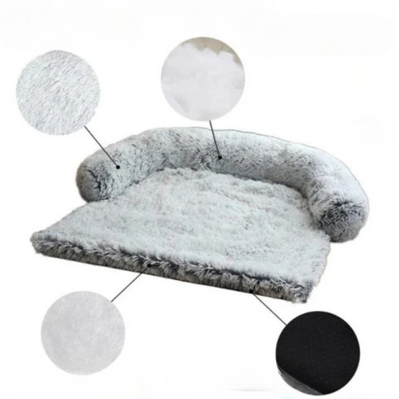 PETSOFA – Flauschiges Haustiersofa für gemütlichen Schlaf & Möbel-Schutz