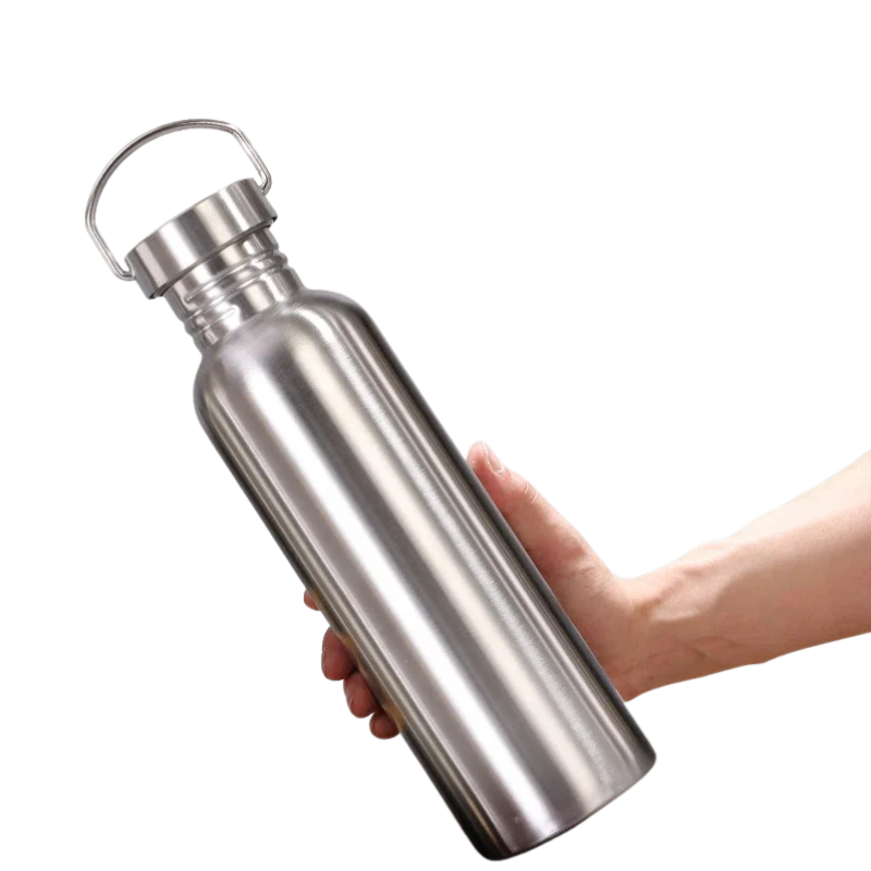 SteelFlow botella de agua de acero inoxidable 1000ml – robusta, ligera y versátil para deporte y actividades al aire libre