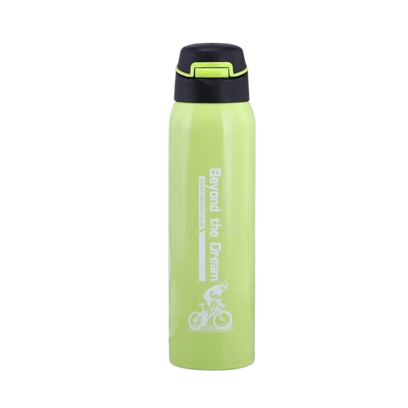 SteelMate – Botella de agua de acero inoxidable al vacío 500ml, de doble pared y a prueba de fugas