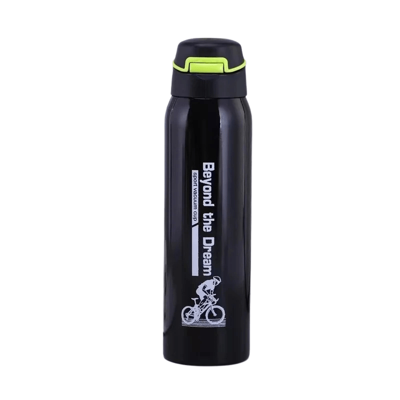 SteelMate – Botella de agua de acero inoxidable al vacío 500ml, de doble pared y a prueba de fugas