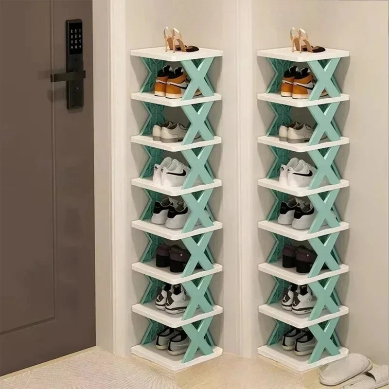 Space-Saving Shoe Organiser - Multi-layered storage cabinet for bedroom & hallway