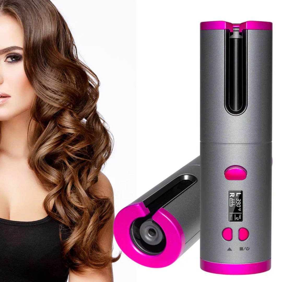 Drahtloses Automatisches Lockeneisen - Perfekte Locken Für Jeden Haartyp-3