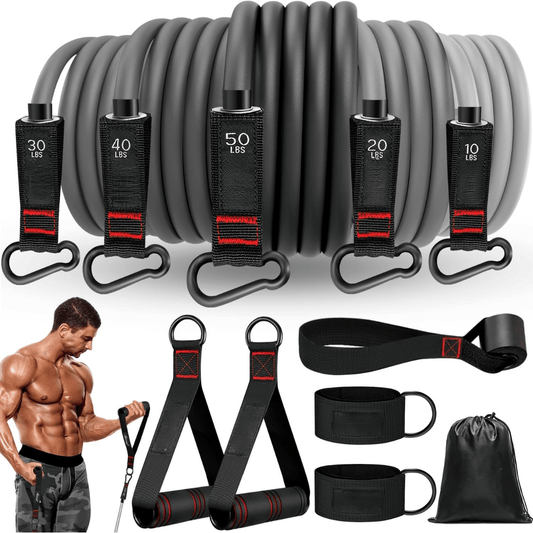 Variant image for PowerFlex Widerstandsreifen Set - Hochwertiges Ganzkörpertraining für Kraft und Flexibilität-5