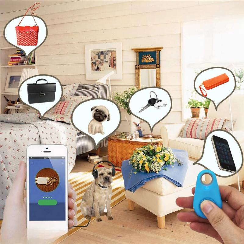 Smart GPS Pet Tracker - Real-time location tracking for pets & possessions