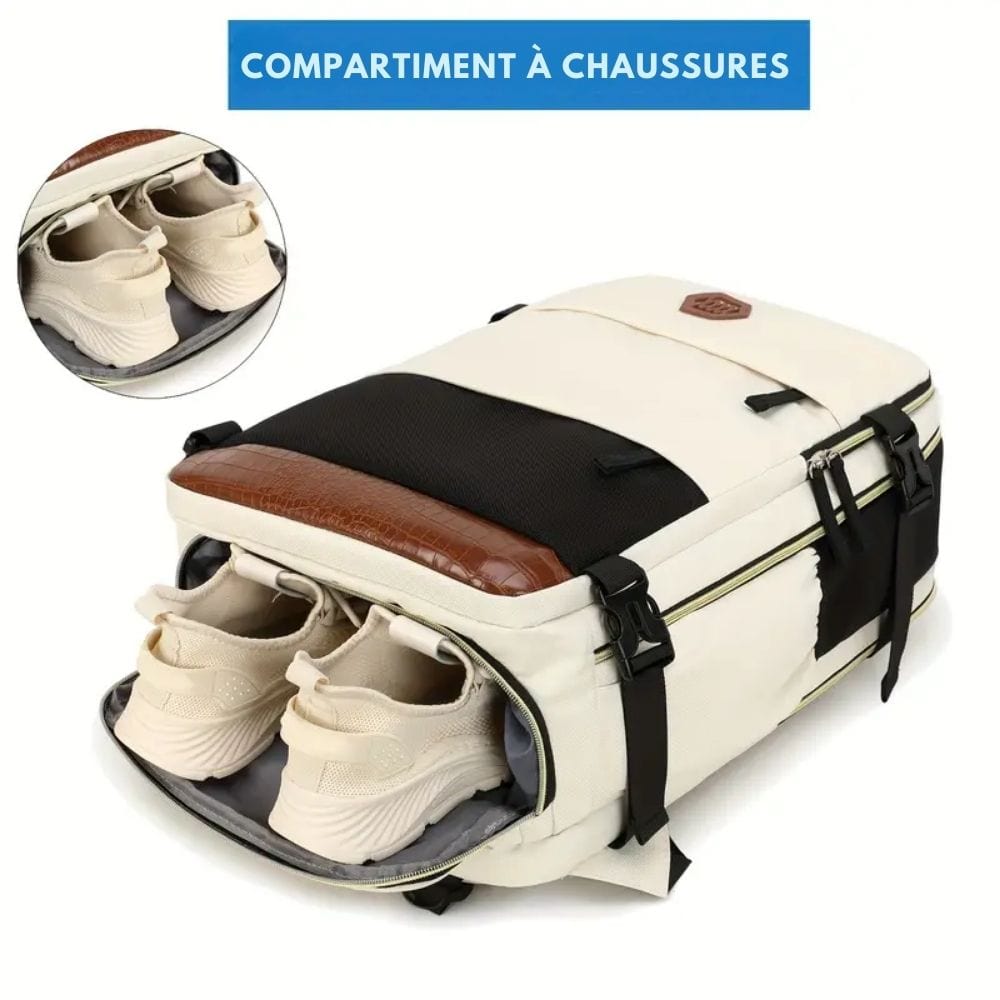 URBANFLEX PACK - Versatile travel backpack with laptop compartment & shoe compartment