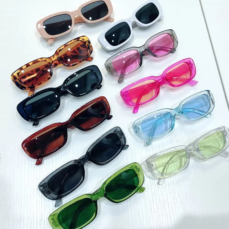 VintageShade – Rechthoekige zonnebril in retrostijl met UV400-bescherming voor dames