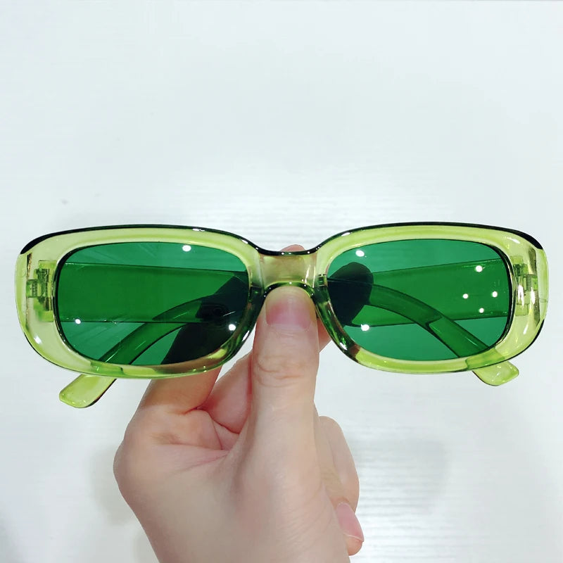 VintageShade – Rechthoekige zonnebril in retrostijl met UV400-bescherming voor dames