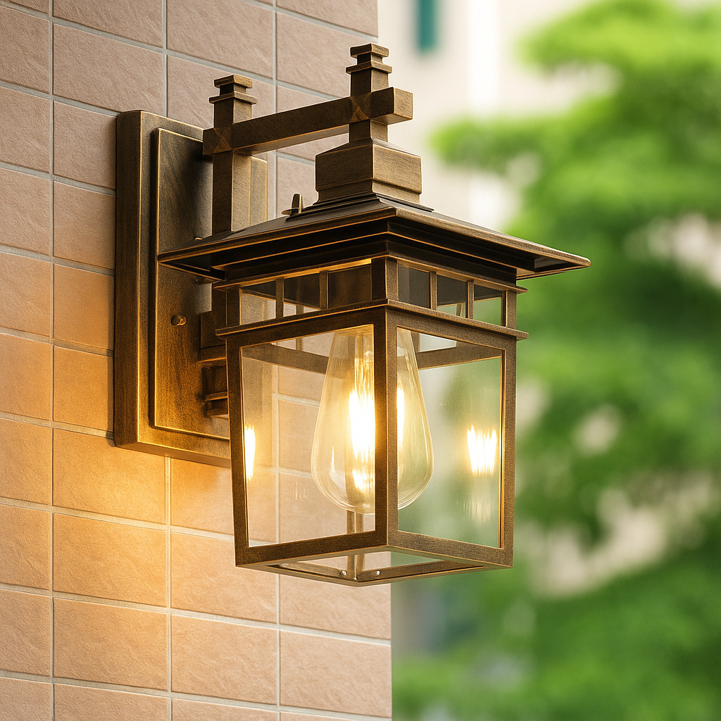 Outdoor Wall Light - Adjustable outdoor wall light with modern design & IP44 protection