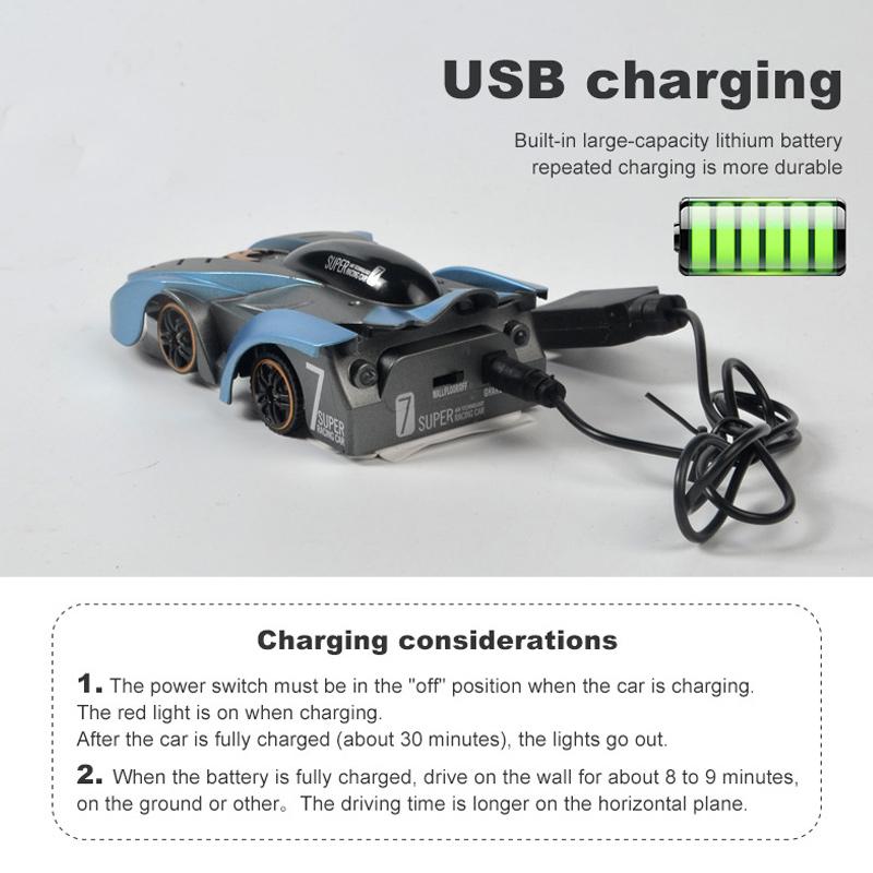 CLIMBIX – RC Stunt Car for Wall and Ceiling Driving