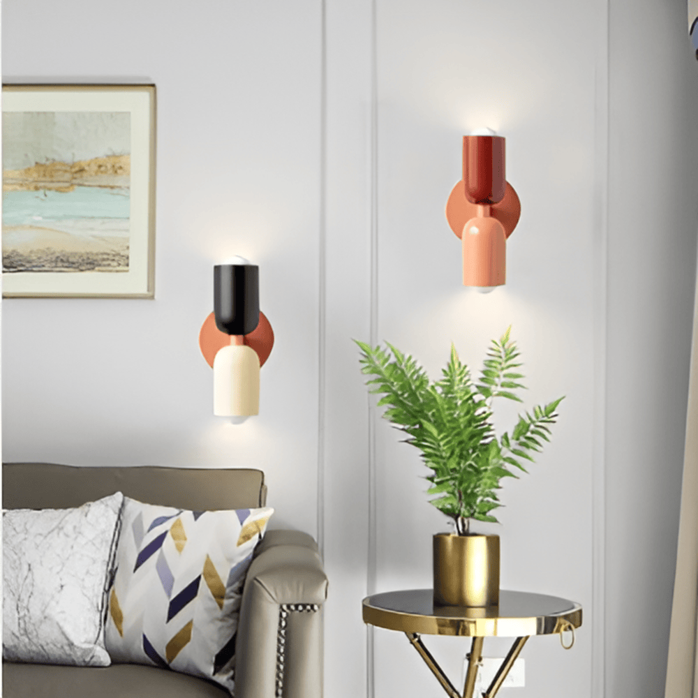 Vintage Glow Wall Light - Modern LED wall lamp with warm white light & elegant design