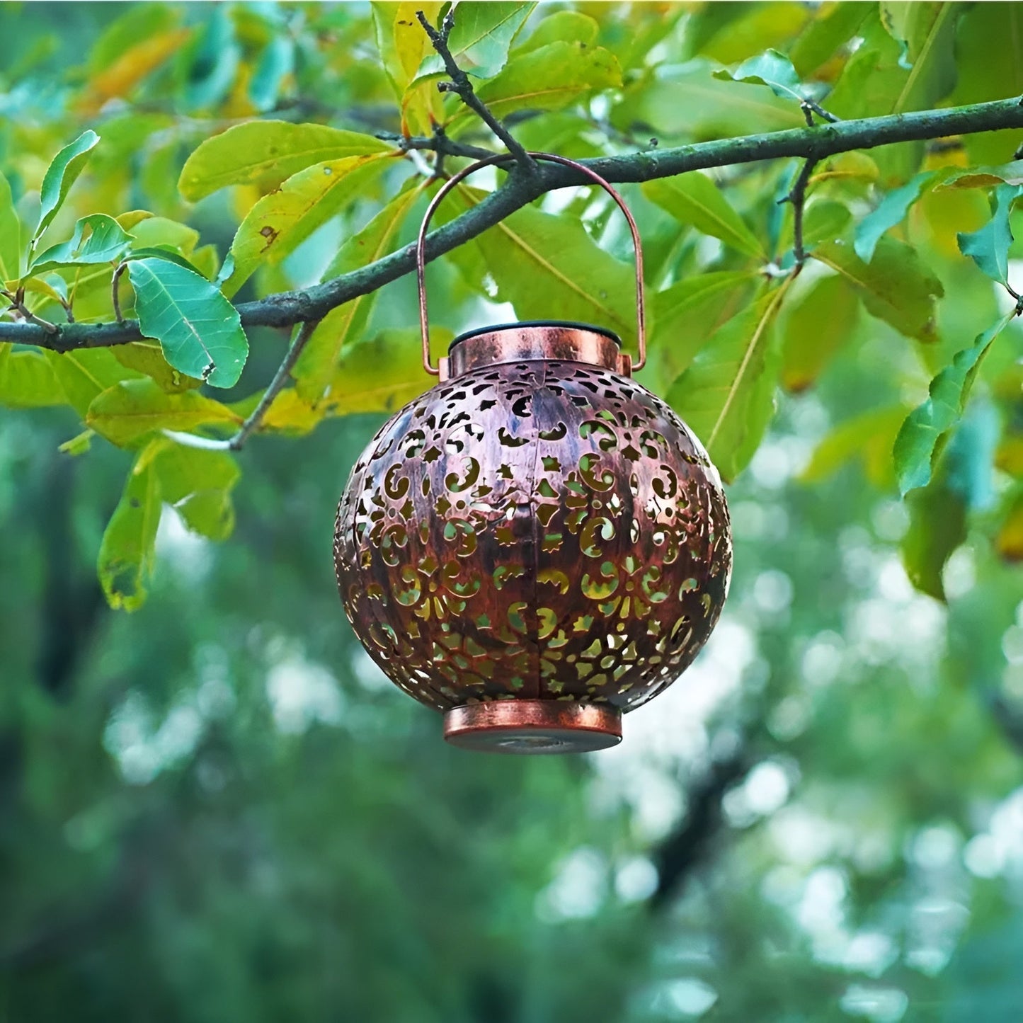 LUMINA GARDEN - Vintage solar garden light for timeless elegance