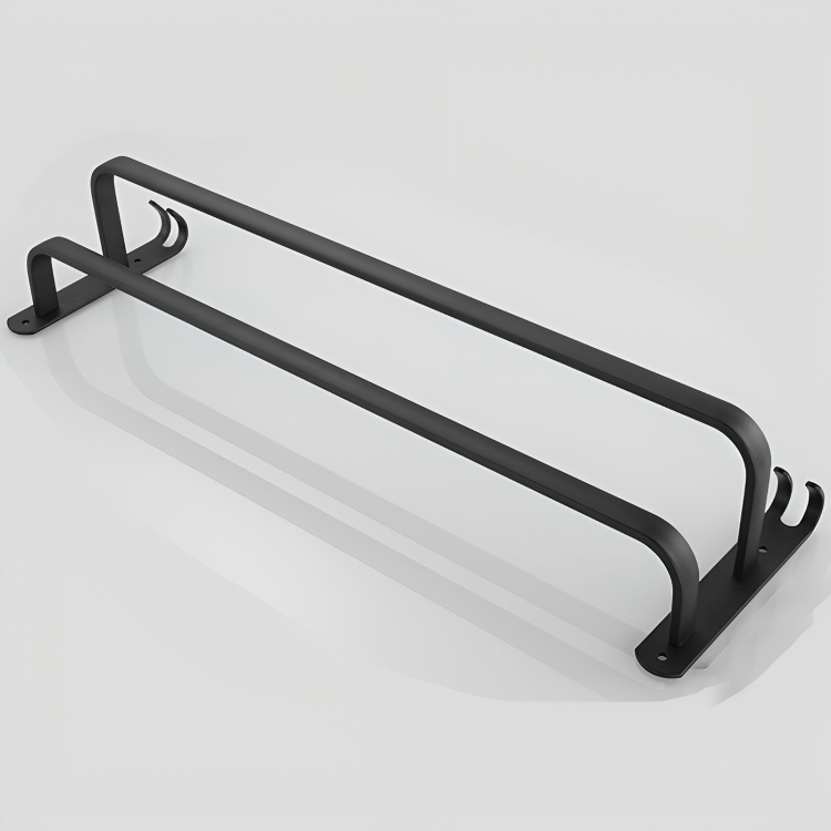FlexRack – Mensola da bagno a parete in alluminio per asciugamani e accessori