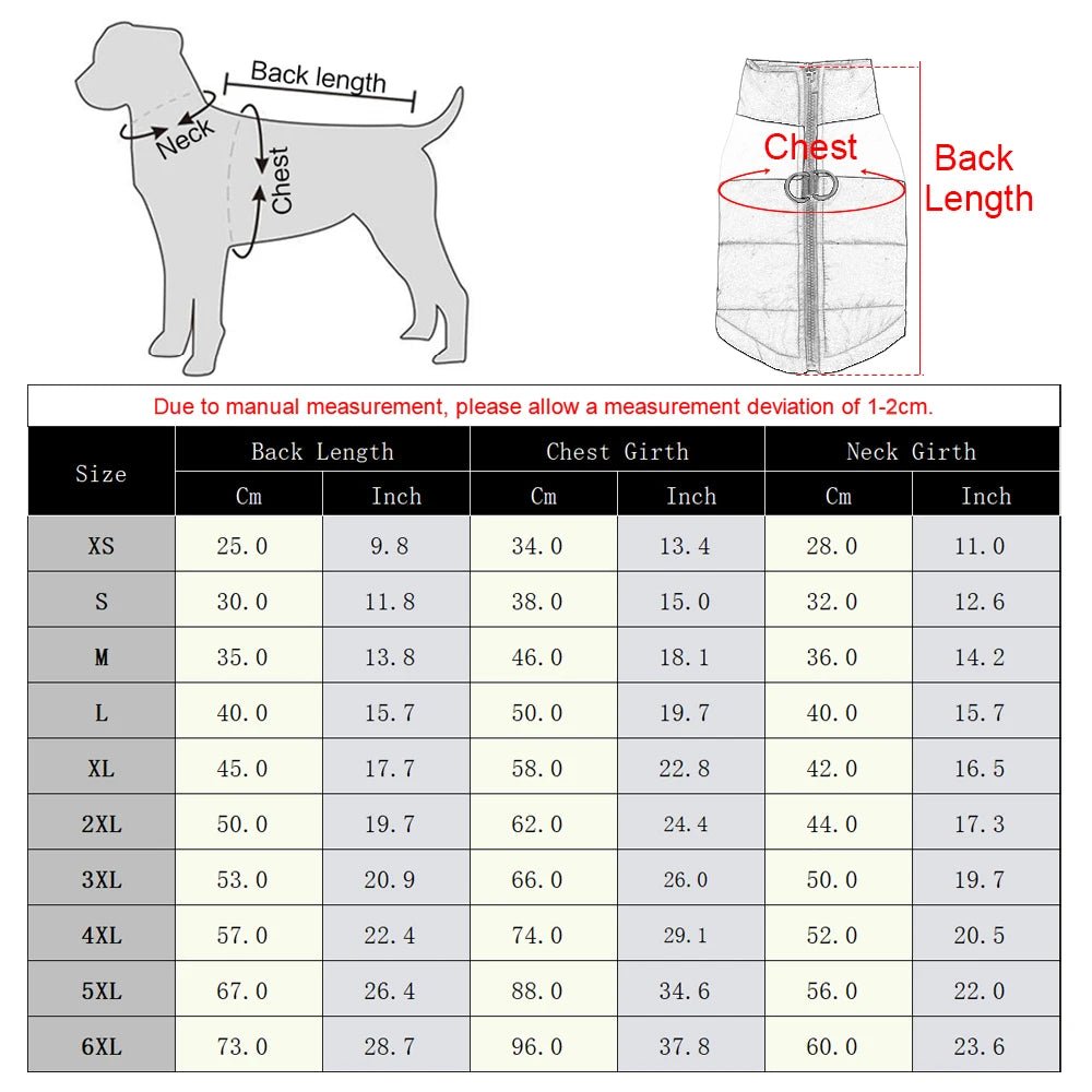 SnugTail – Warme & waterdichte winterjas voor honden