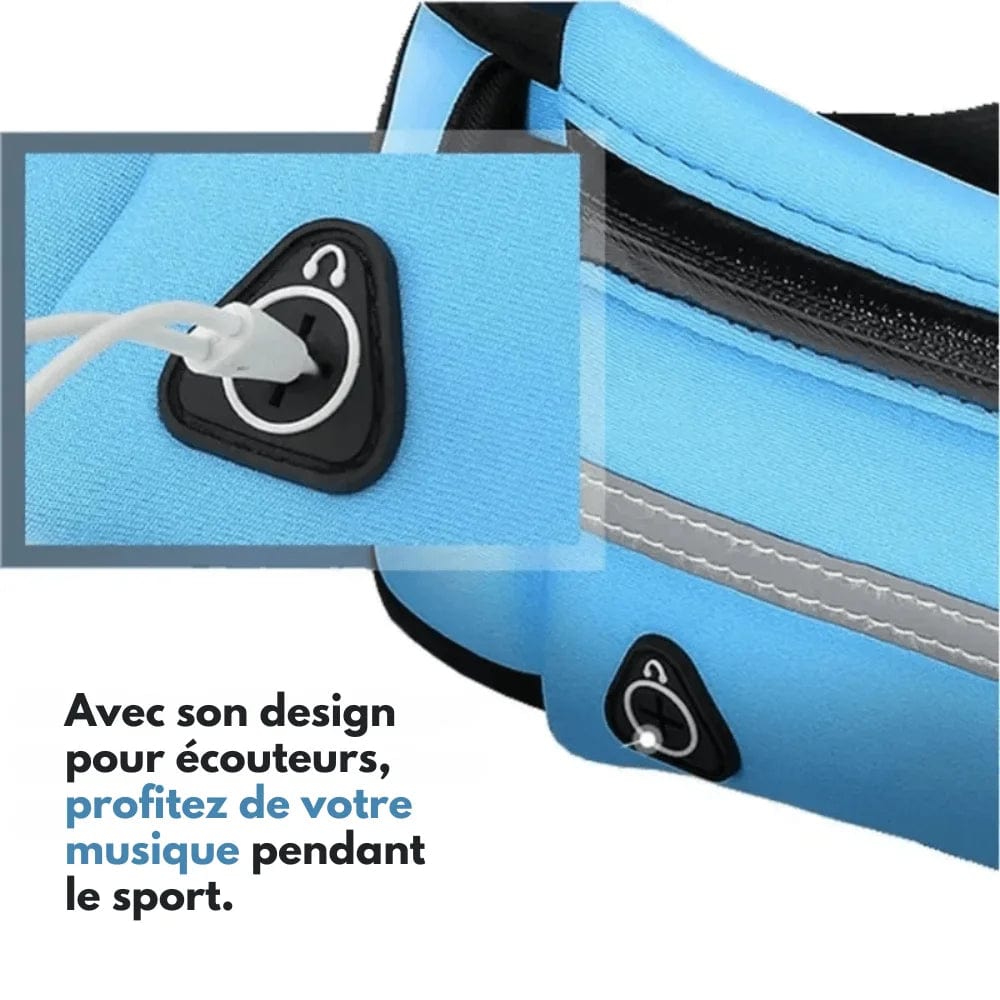 MOVEPOUCH – Riñonera deportiva impermeable para entrenamiento y uso diario