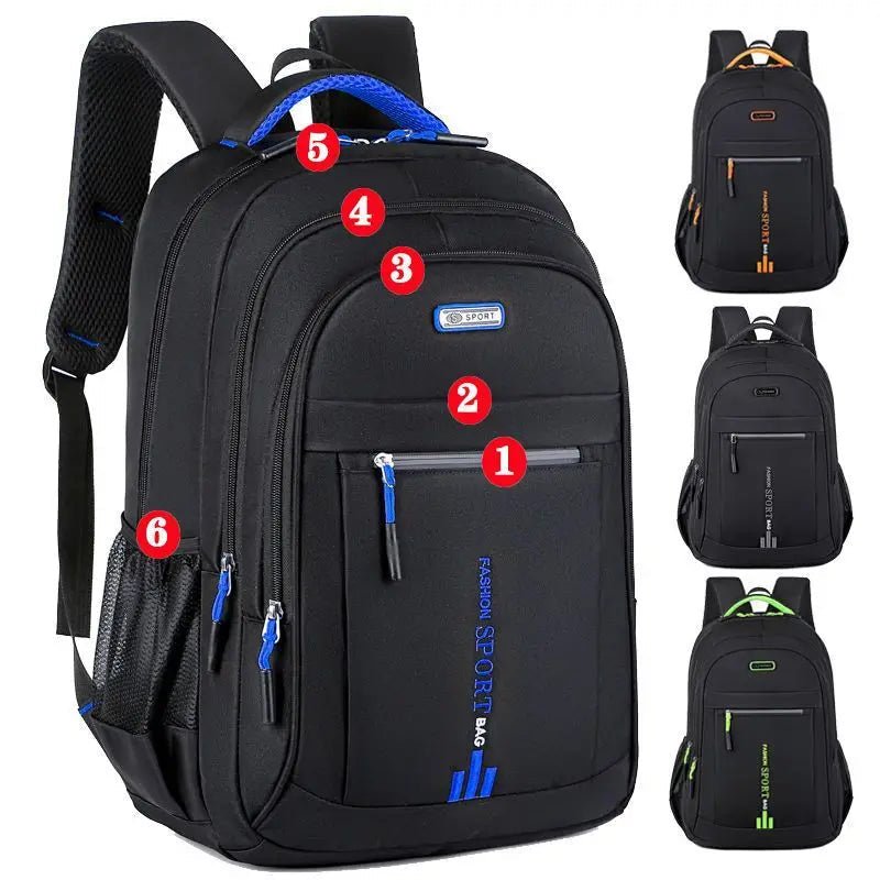 HydroCore – Sac à dos Oxford étanche pour homme, idéal pour le travail et les voyages