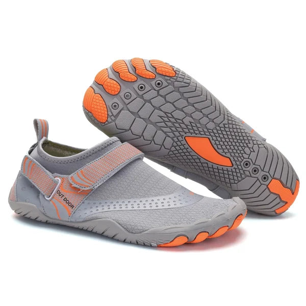 AQUASTEP Barefoot Water Shoes - Scarpe da acqua a piedi nudi per il comfort e la stabilità in tutte le condizioni atmosferiche.