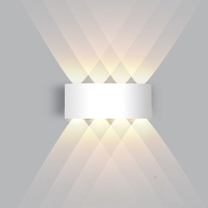 Waterdichte LED-buitenwandlamp – Elegante & energiezuinige buitenverlichting van aluminium