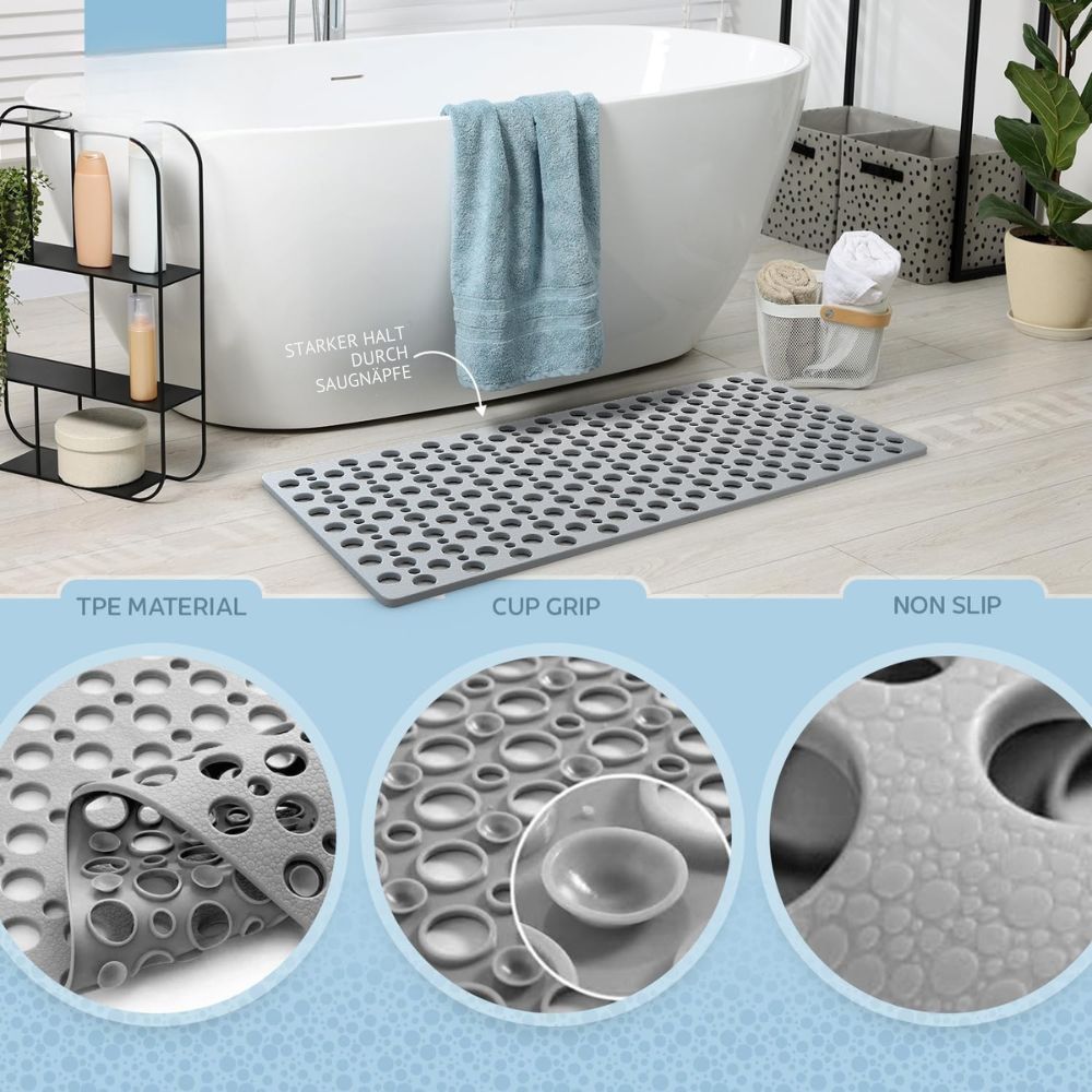 Luxus anti-slip douchemat – hygiënisch & veilig voor elke badkamer