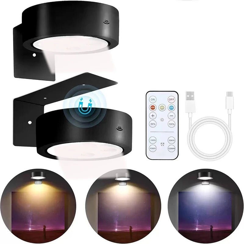 LUMIPIC – Rechargeable LED Picture Light with Remote Control