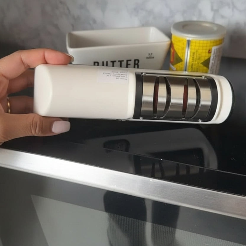SHARPEASE DUO – Rechargeable 2-Stage Knife Sharpener for Ceramic & Steel Blades