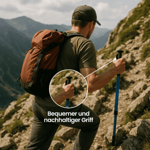 Adjustable Trekking Poles – Verstellbare Wanderstöcke für Stabilität & Komfort beim Wandern & Trekking