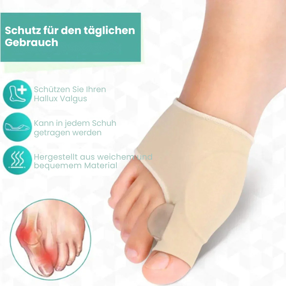 CompressCare Teen – Hallux Valgus Korrektor für Jugendliche | Schmerzfrei & diskret tragbar