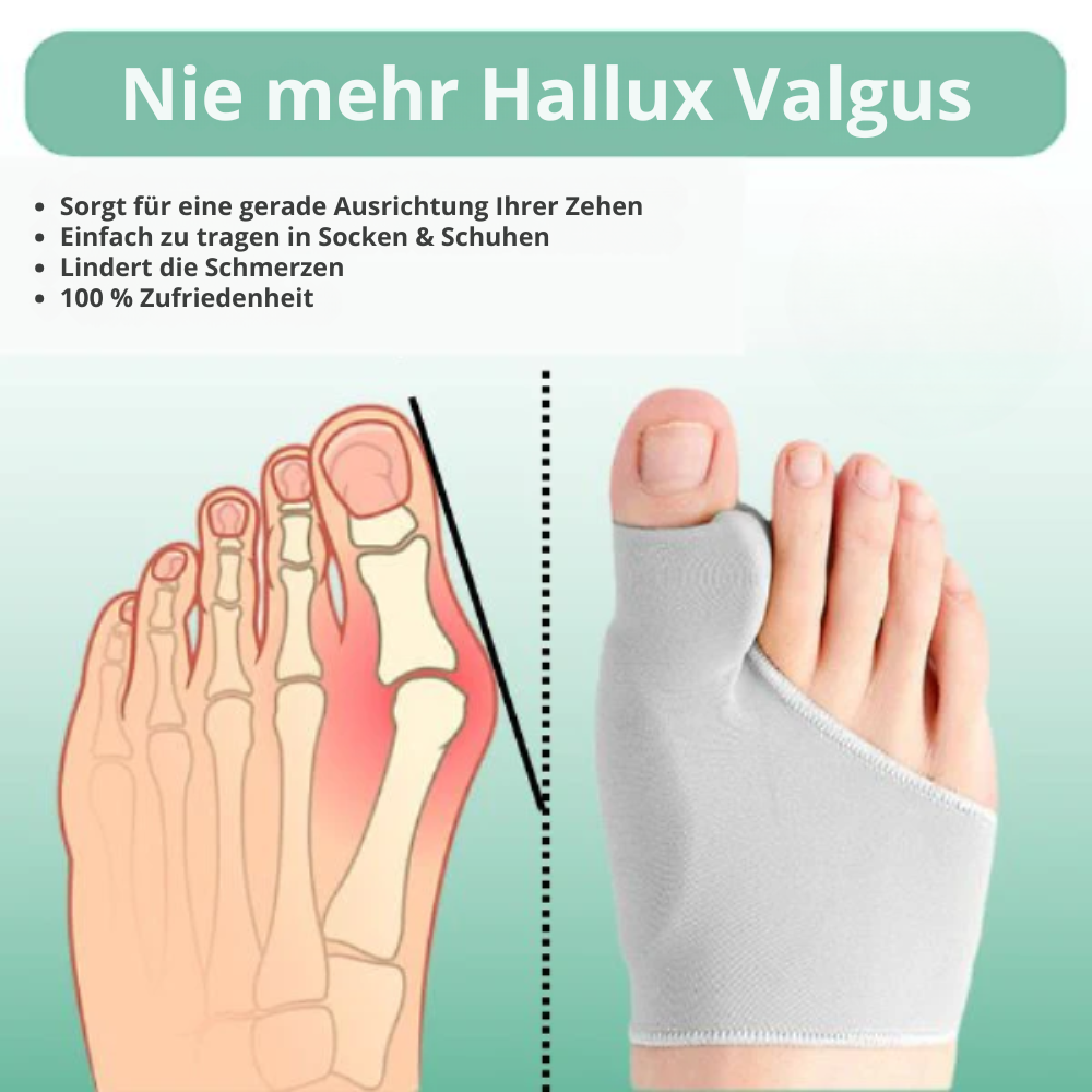 CompressCare Teen – Hallux Valgus Korrektor für Jugendliche | Schmerzfrei & diskret tragbar