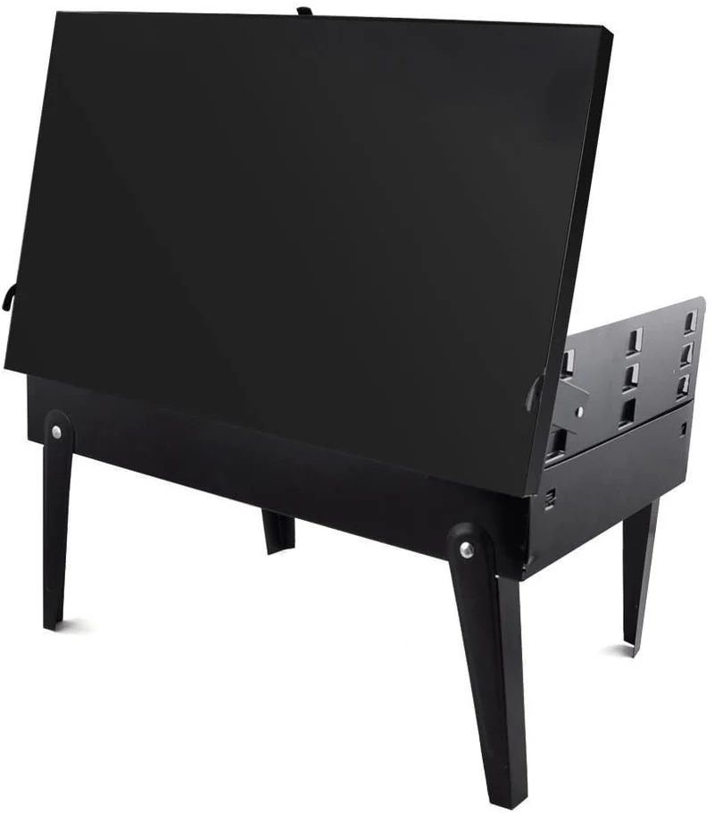 GrillMate Fold - Foldable steel garden barbecue for camping & garden