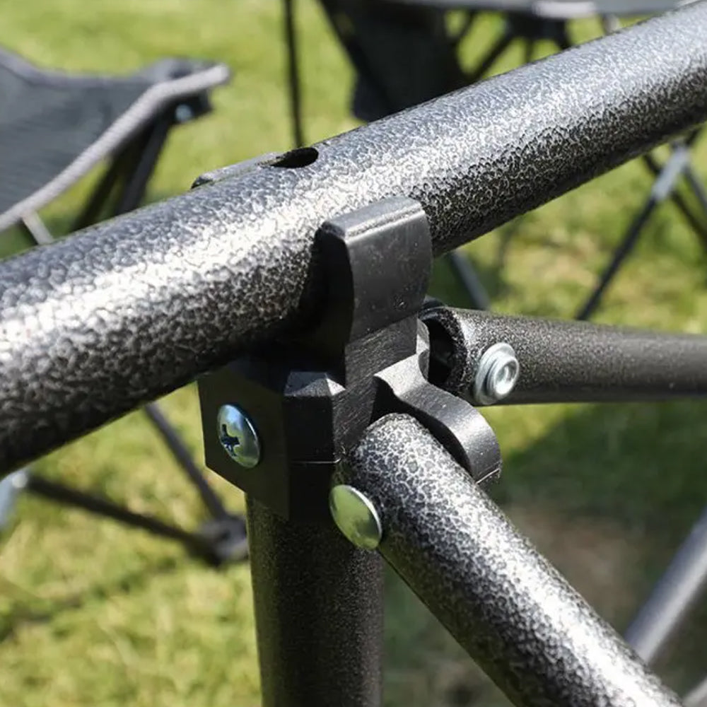 CAMPFLEX TABLE - Foldable camping table with X-frame & heat-resistant surface