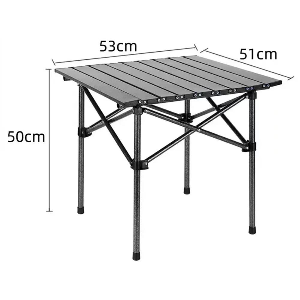 CAMPFLEX TABLE – Foldable Camping Table with X-Frame & Heat-Resistant Surface