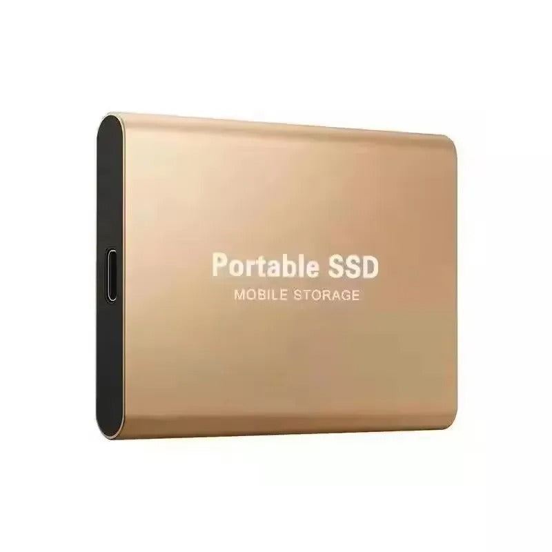 SpeedVault SSD – Externe 128GB Festplatte mit ultraschnellem USB-C & USB 3.1 Anschluss