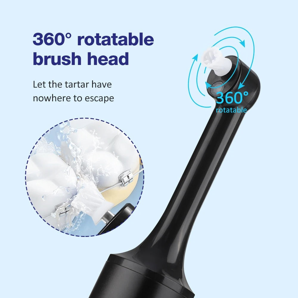 BRIGHTSMILE - Lucidatore dentale wireless 5 in 1 per denti bianchi e splendenti