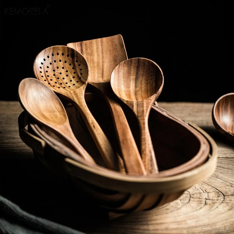 NordicWood kitchen utensil set - Sustainable & stylish for every cooking adventure