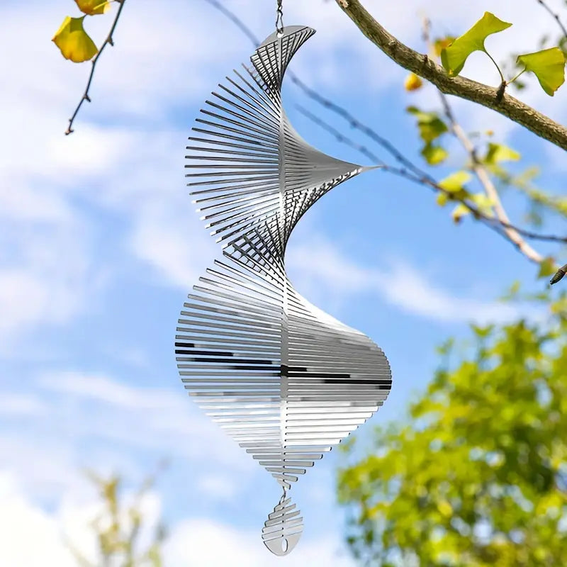 WhirlWind Spinner de Jardín - Decoración de Jardín Rotativa y Viva