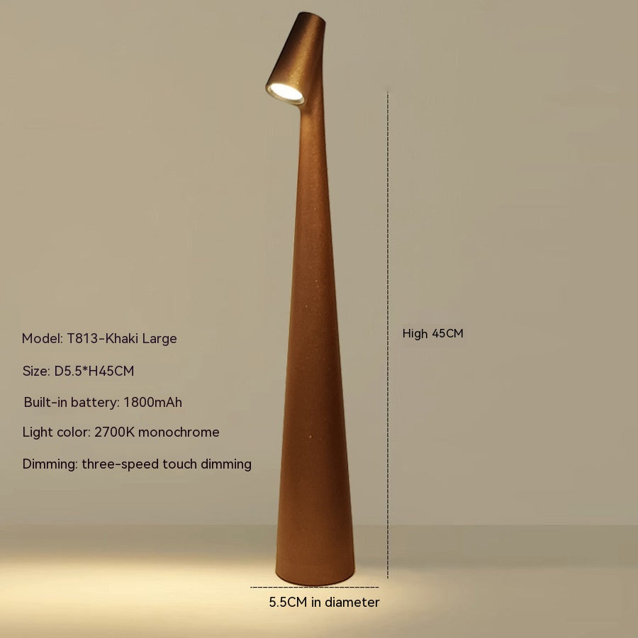 Variant image for Kabellose Tischlampe Schwarz LED Größe M Metall und Glas-3
