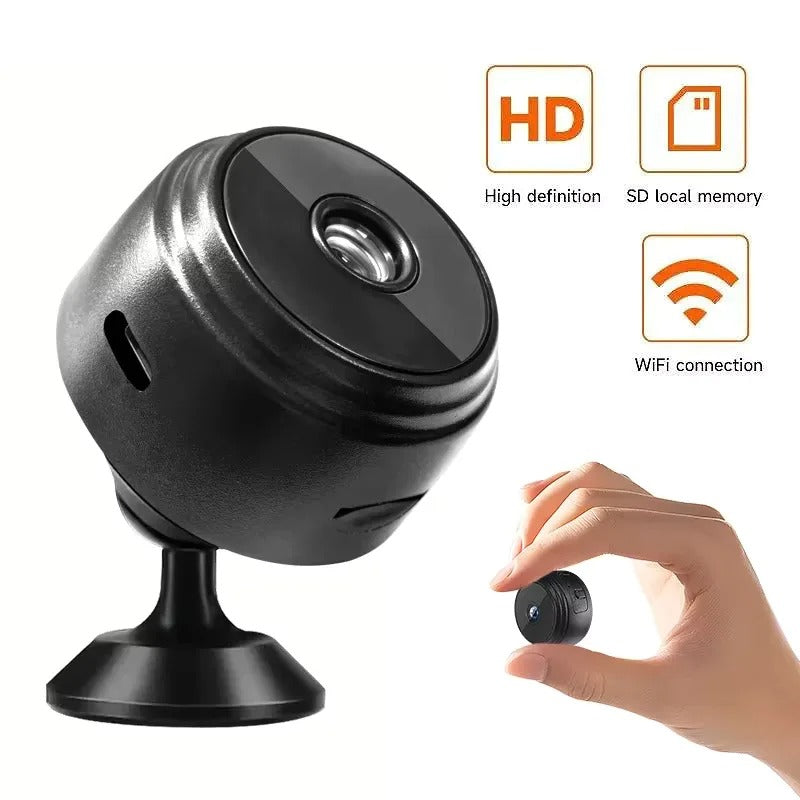 MINICAM 1080P - Compact security camera with night vision & app control