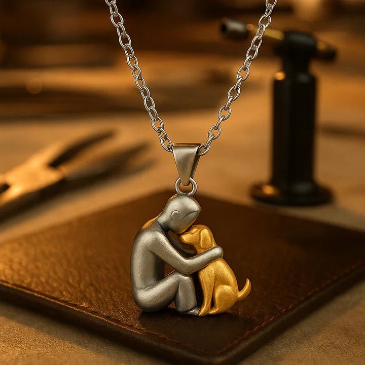 HERZPFOTE – Minimalist Necklace for Dog Lovers with Emotional Meaning
