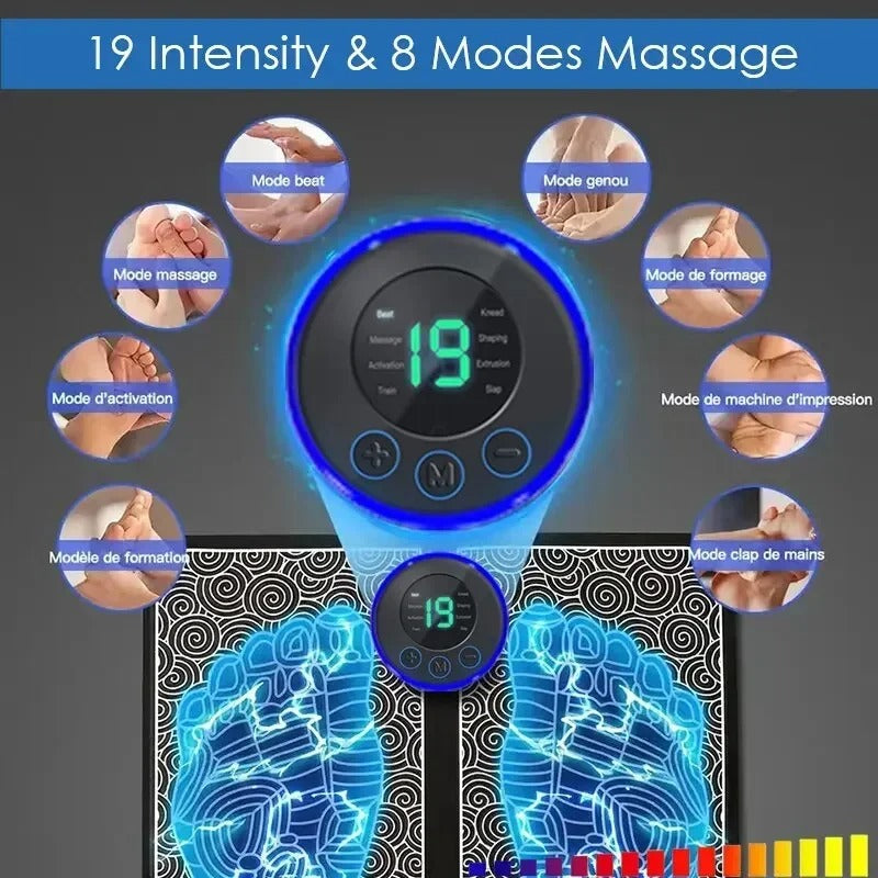 FOOTRELIEF – Voetmassageapparaat voor pijnverlichting en betere doorbloeding