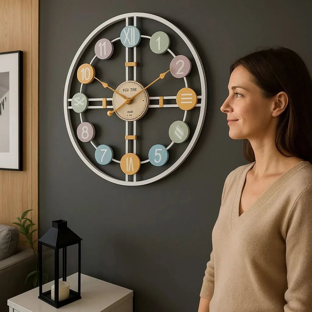 RUHEZEIT – Reloj de pared silencioso para una cultura de vida pacífica