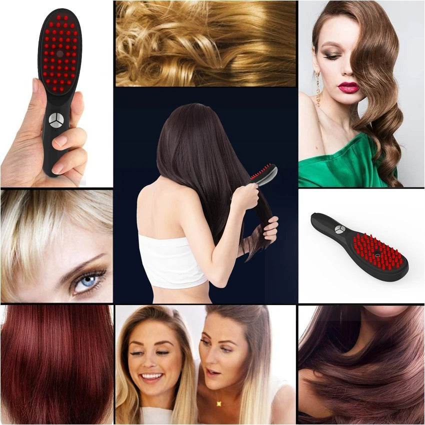 ChicBlend – 5-in-1 haarkam met massage en lichttherapie voor gezonder haar