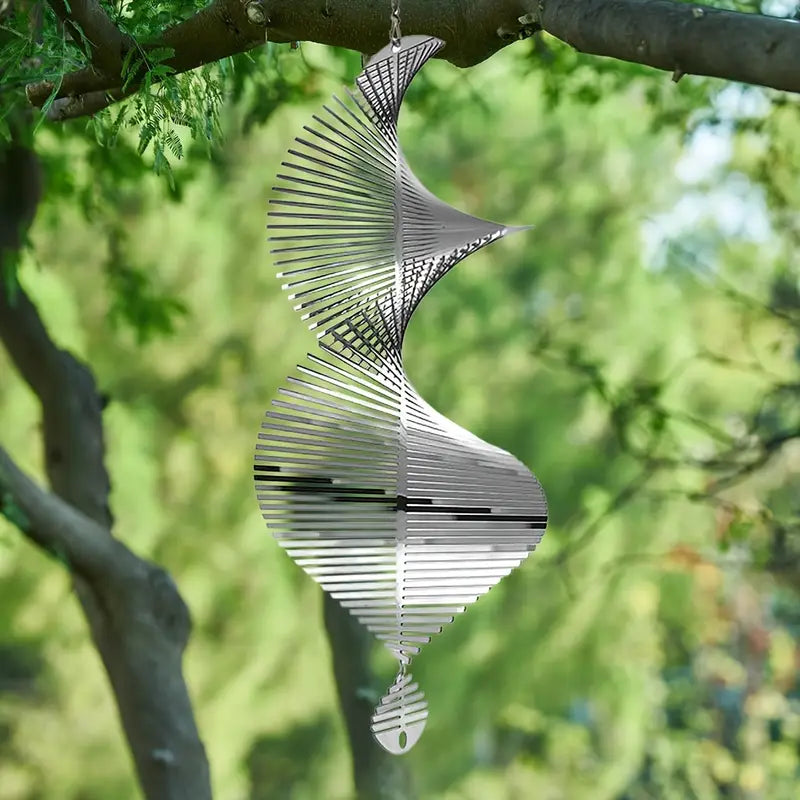 WhirlWind Spinner de Jardín - Decoración de Jardín Rotativa y Viva