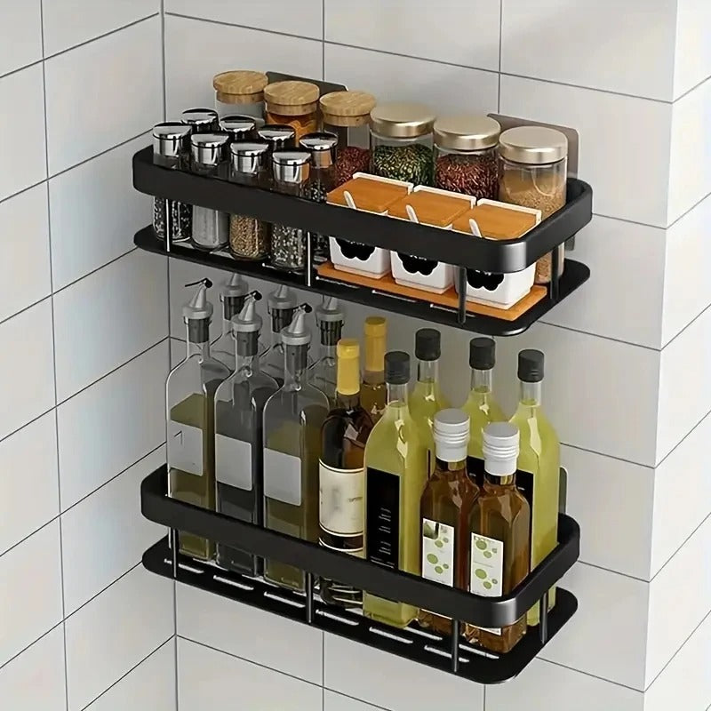 Estante adhesivo NordicShelf para baño – Sin taladro y con estilo para cualquier baño