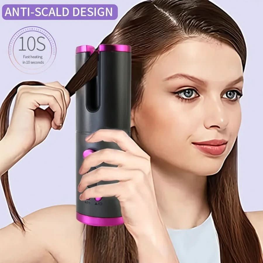 Cordless Hair Styler – Kabelloser Lockenstab für glänzende & gesunde Locken