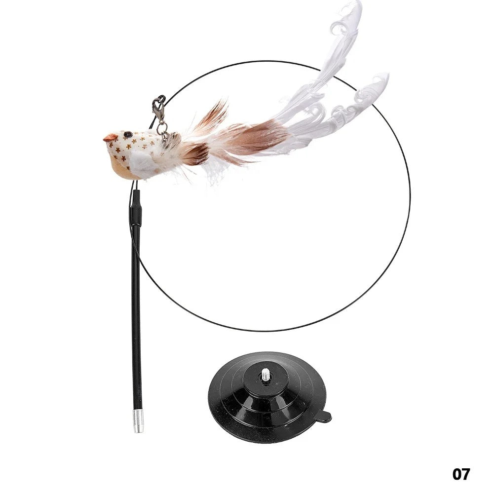 FLATTERN FREUND - Interactive cat toy with realistic bird movements