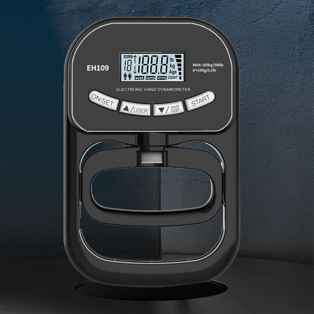Gripmaster Digital - Precise hand-held measuring device for grip force measurement up to 120 kg