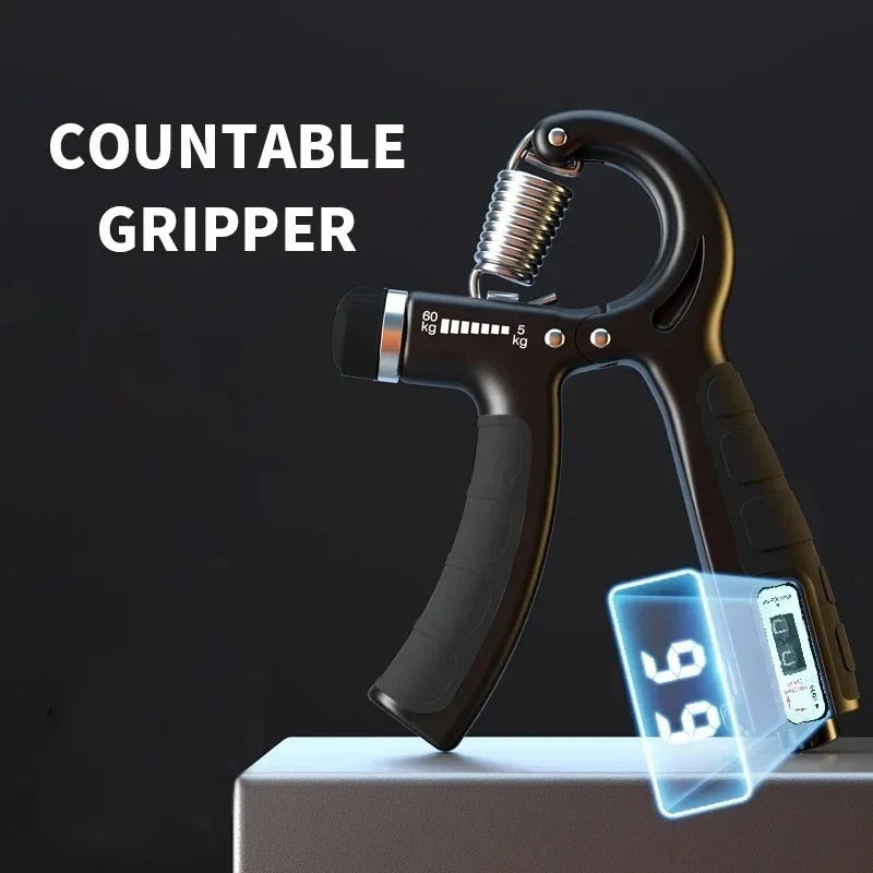GripMaster - Entraîneur de main réglable pour une forte force de préhension & avant-bras